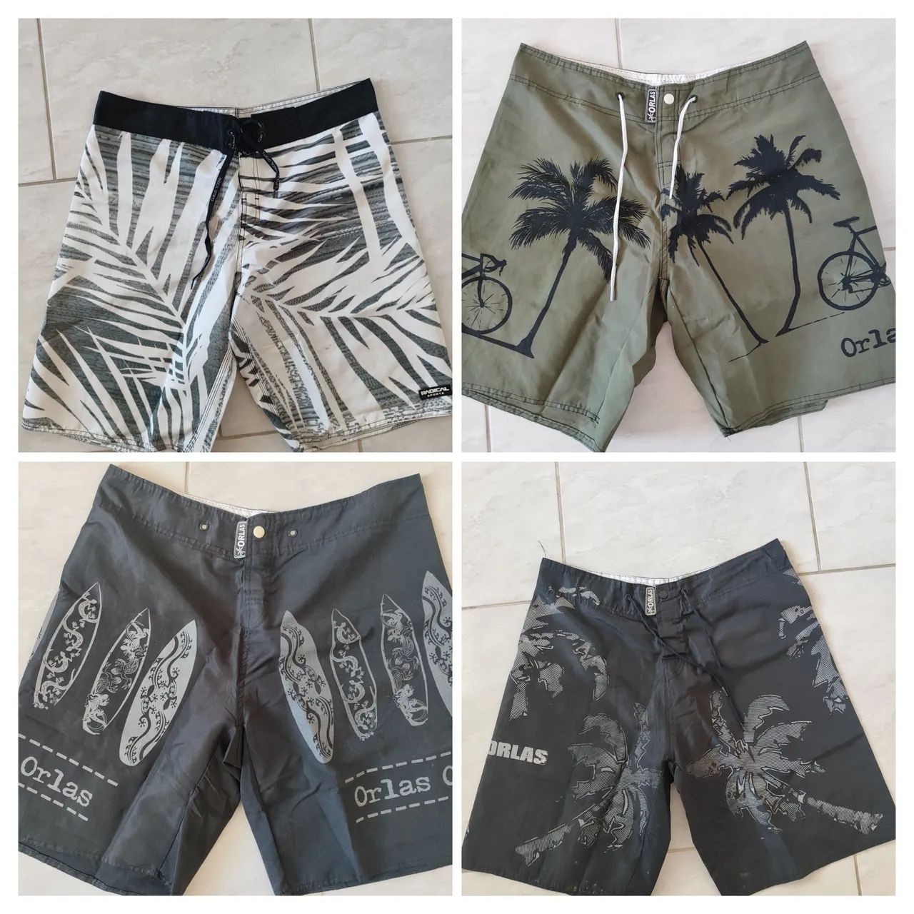 04 Bermudas de Estilosos - Diversas Estampas