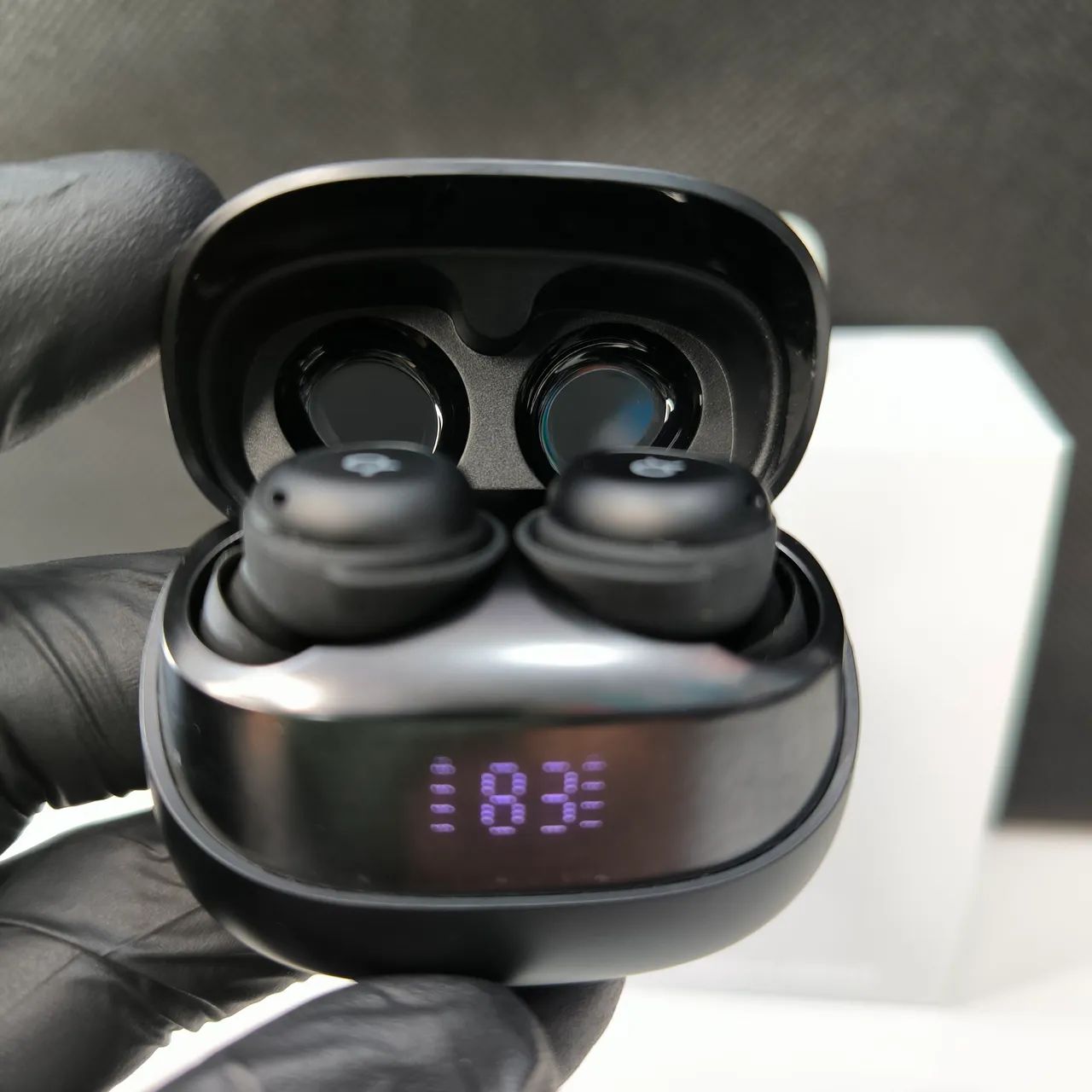 Fone de ouvido Bluetooth com display digital - Sem Fio