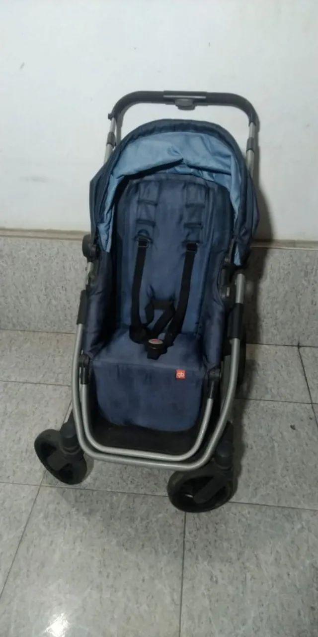 Carrinho de Bebê Azul Marinho - Conforto e Estilo Evoq 300,00 - Foto 3