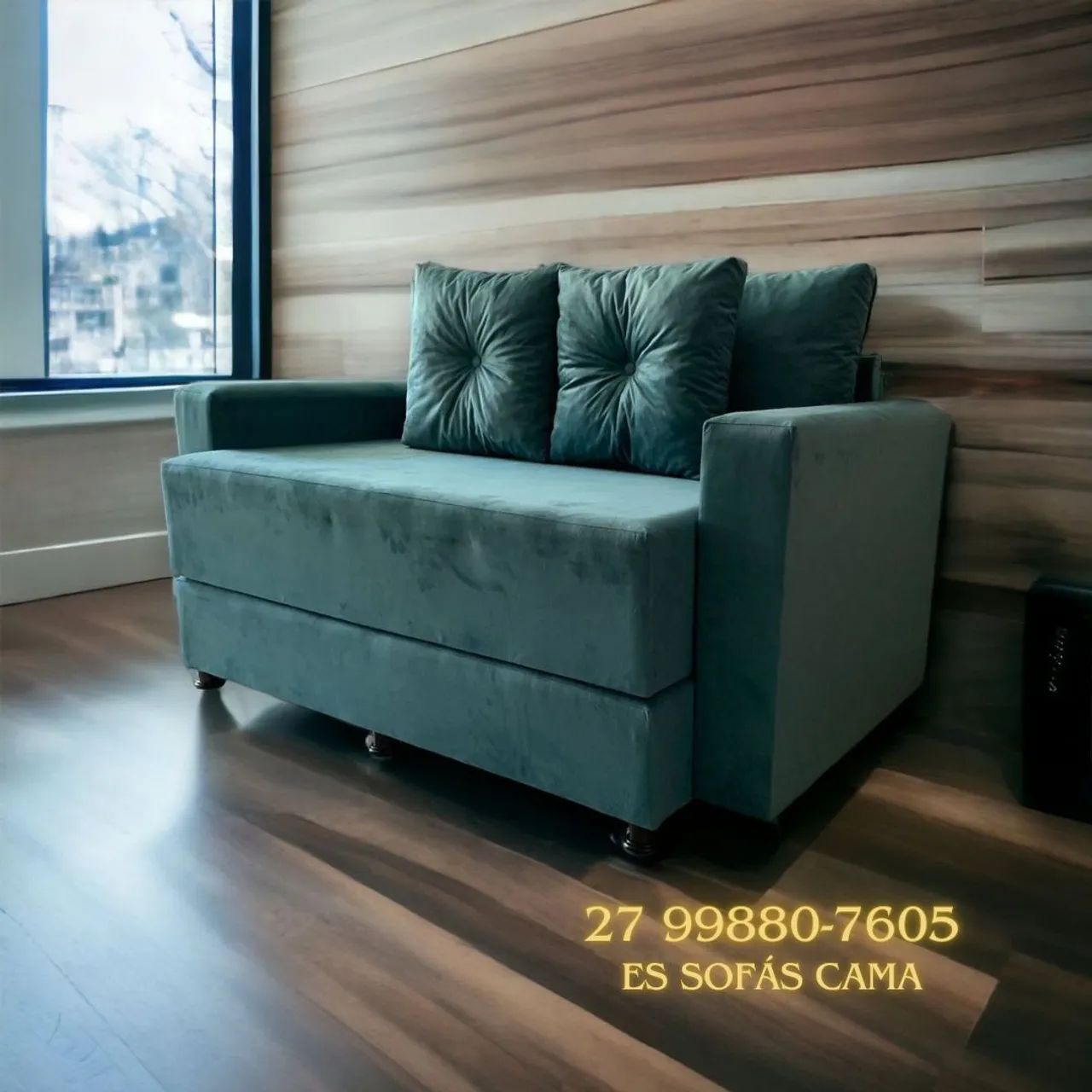 Sofá Cama 2 Lugares - Conforto e Praticidade - Foto 5