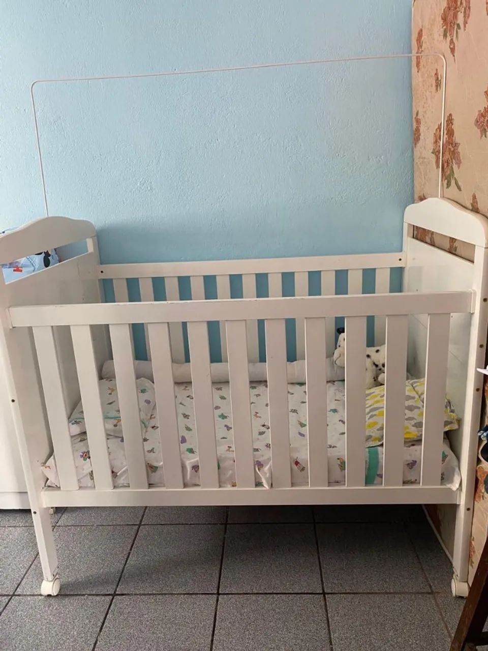 Berço Infantil Branco