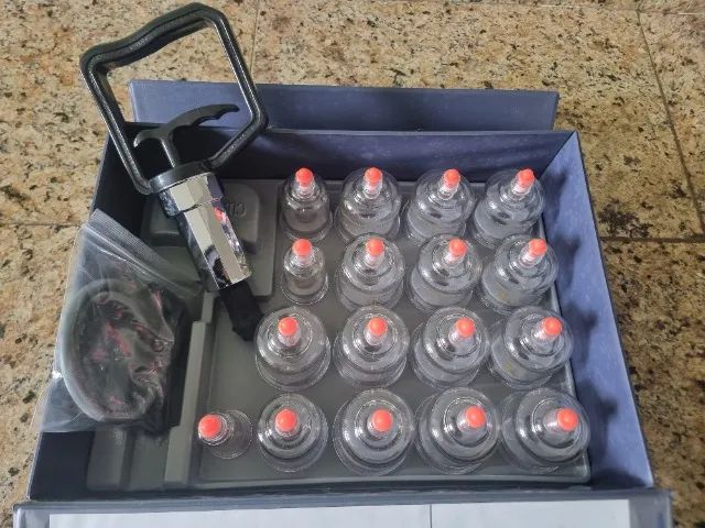 Kit de Ventosas - AG Professional Cupping Set - Foto 4