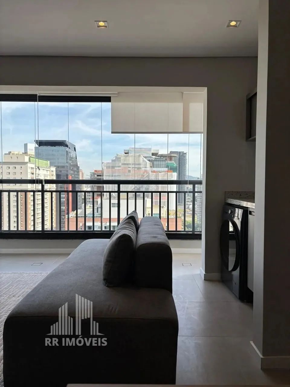 RR8361 Studio MOBILIADO 40m² CONDOMÍNIO FIORI - OPORTUNIDADE - 1 Dormitório 1 Vaga - Barue - Foto 5