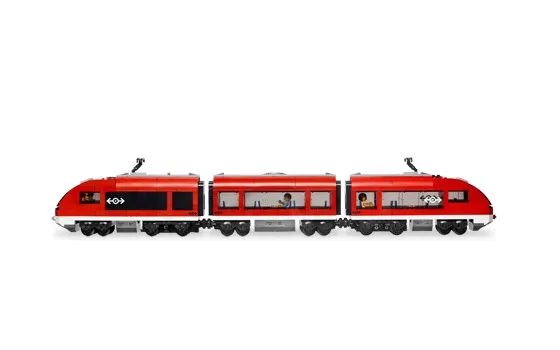 Lego City 7938 Passenger Train Ano 2010 (Usado) - Foto 2