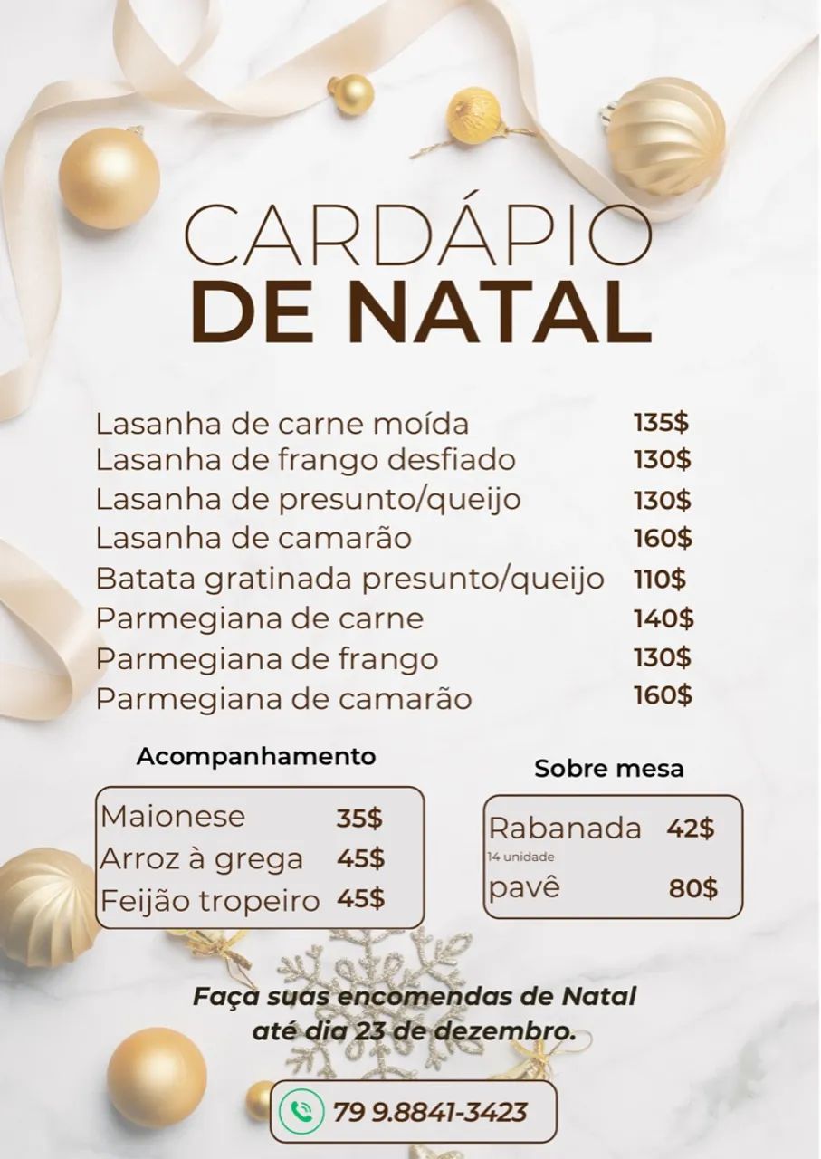 Ceia de natal 