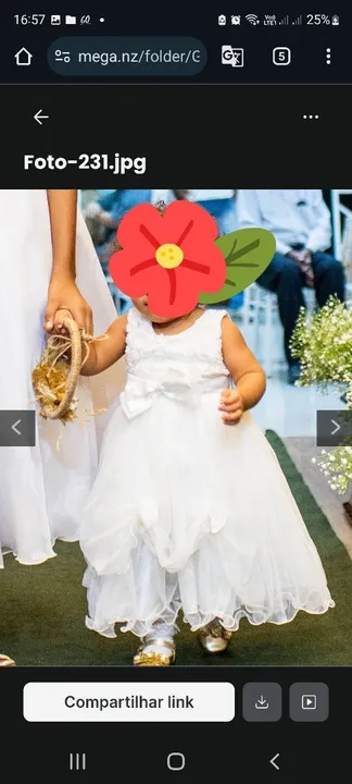 Vestido Branco dama de honra