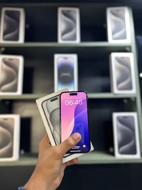 iphone 15 128 GB - Seminovo  - Foto 2