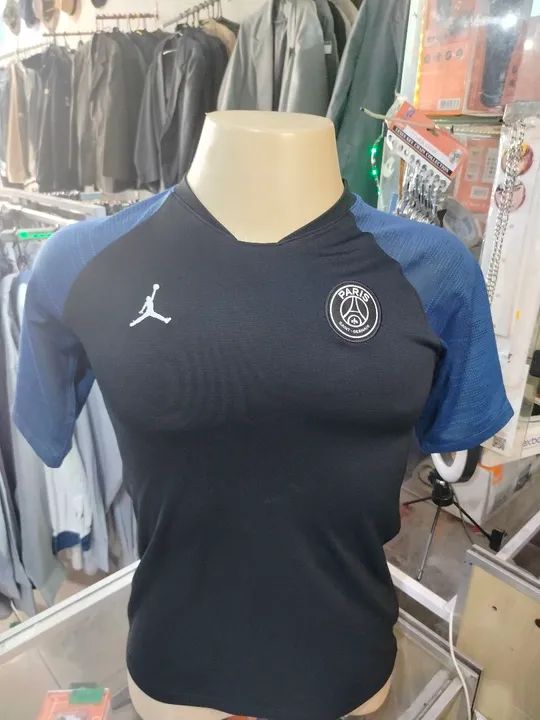 Camiseta Infanto Juvenil PSG Jordan - Tamanho 12 anos