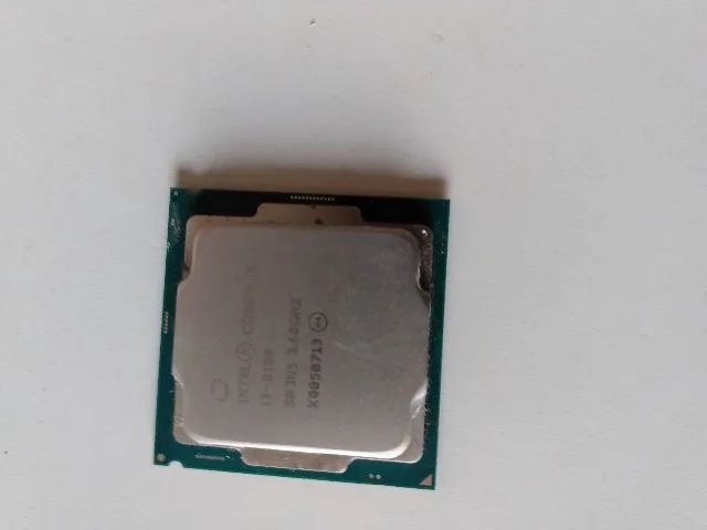 processador intel  i3    8100