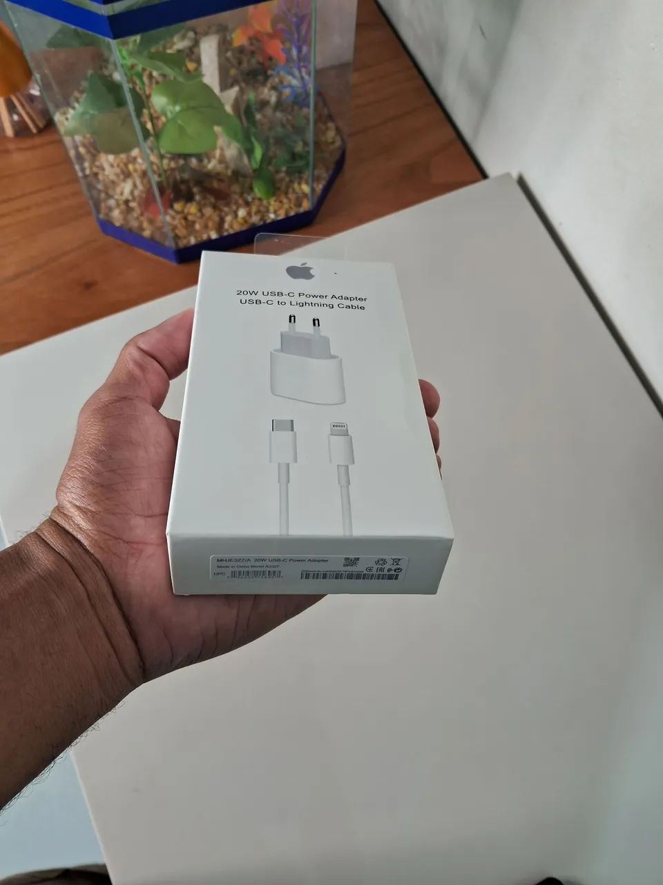 Carregador+cabo Lightning novo!!
