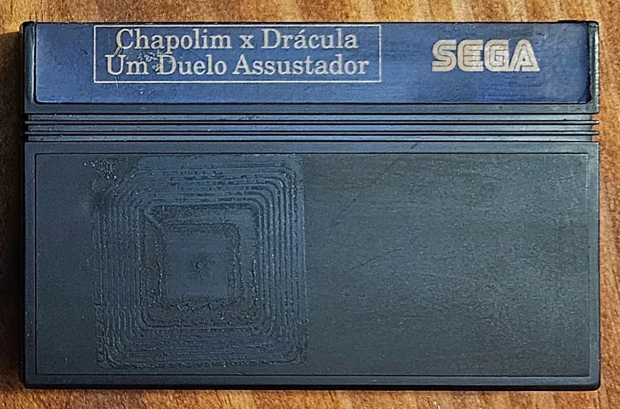 Chapolin x Drácula Um Duelo Assustador Master System Tectoy