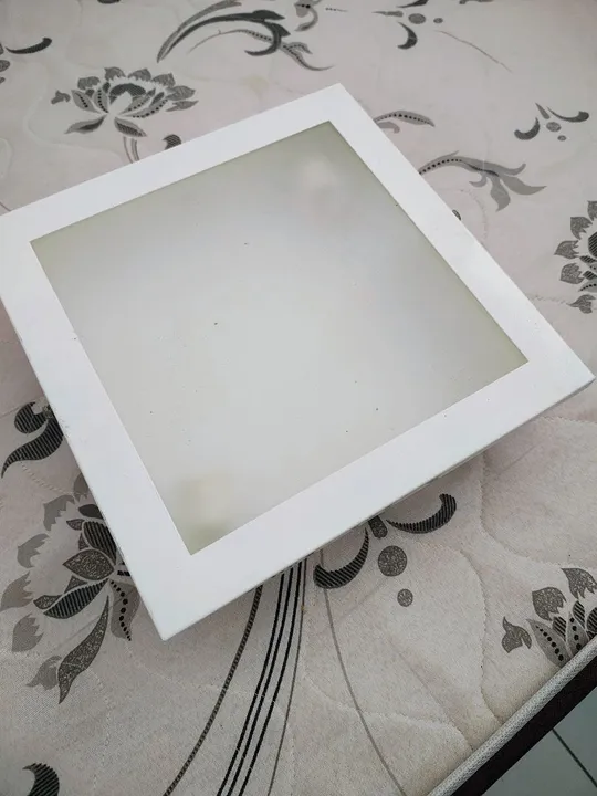 Luminária de teto de embutir quadrada 30 x 30