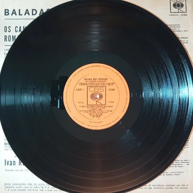 Disco de Vinil LP The Romanoff Singers - Baladas Dos Cossacos - Foto 2