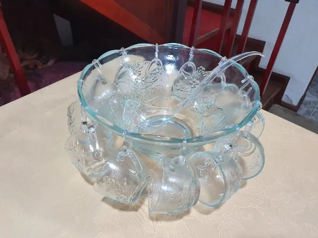 Jogo de Ponche - Poncheira Antiga