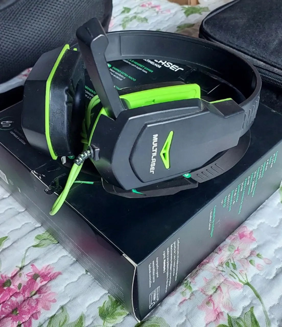 Fone Headset Gamer 50mw Com Microfone P2 Multilaser