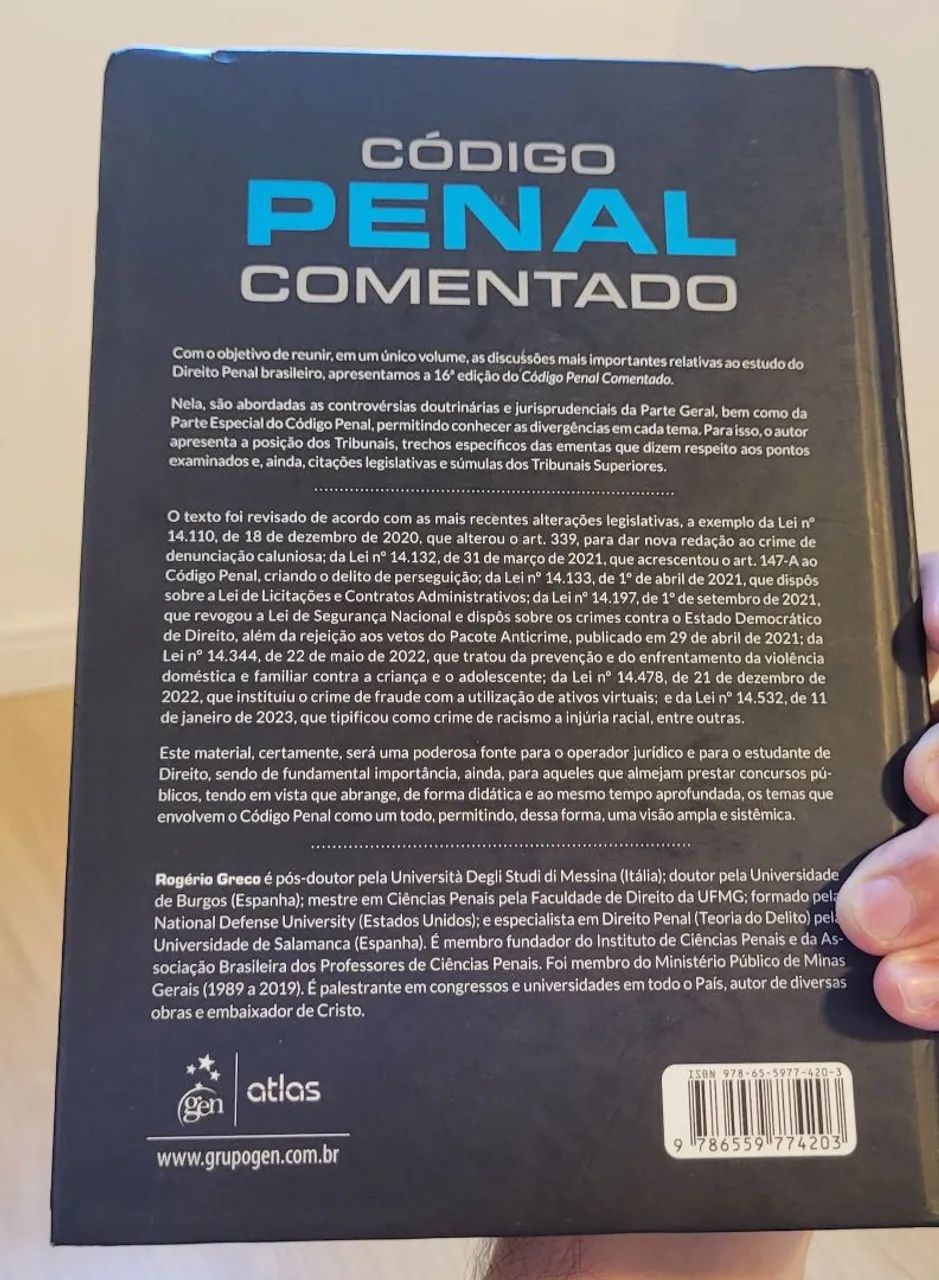 Livro Código Penal Comentado Rogério Greco64522259443970121