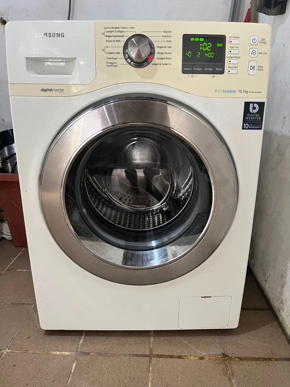 Máquina de Lavar Roupa Samsung 10,1kg EcoBubble - Foto 3
