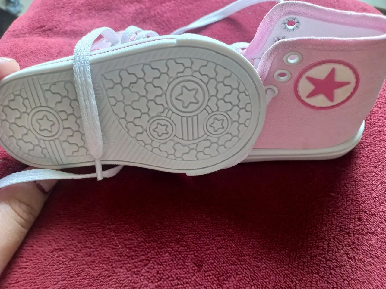 Tênis Rosa Bebê - Novo - Foto 3