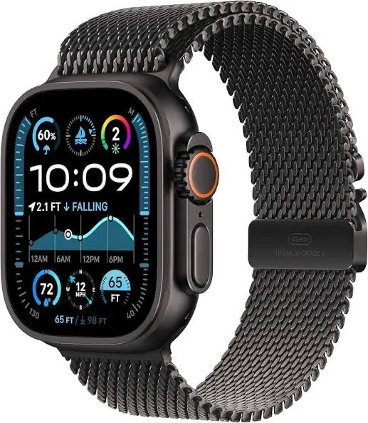 Apple Watch Ultra 2 49mm Black Titanium/Black Titanium Milanese - Foto 4