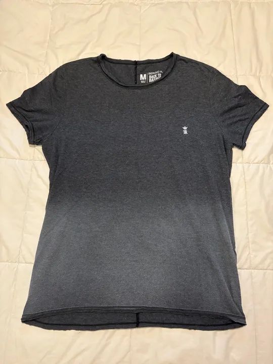 Camiseta Sérgio K degrade cinza M