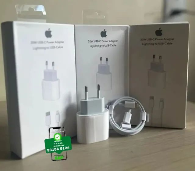 Carregador de Iphone Tipo C - Entrego