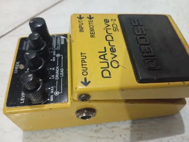 Pedal Boss Dual Overdrive SD-2 - Instrumentos musicais - Jardim