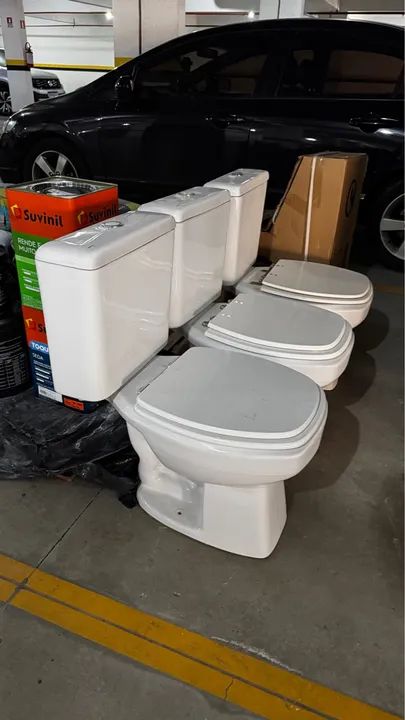 3 vasos para banheiro Incepa  de 400 cada!