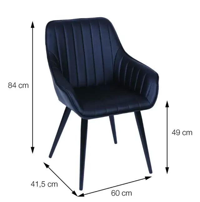 Cadeira Boxbit Volga Com Braço - Foto 3