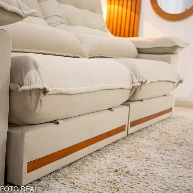 Sofá Retrátil Reclinável  Julles - Foto 4