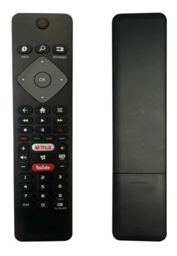 Controle Remoto Compatível Televisão Smart Philips 4k 50pug6513 710 - Foto 3