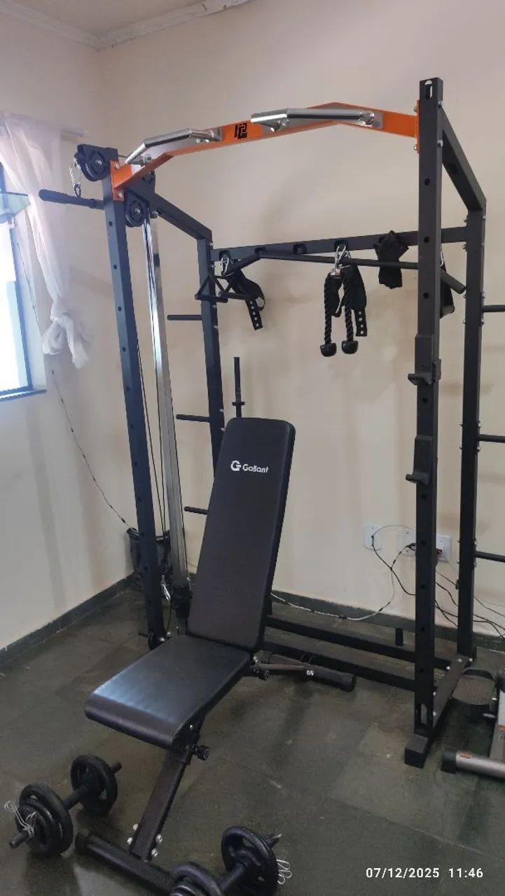 Racho Rack Vendo Rack de musculação completa. - Academia e Exercícios - Vila ...