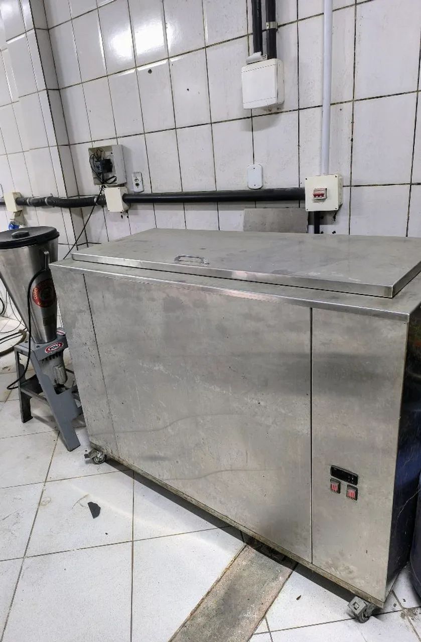 Equipamento completo para produção gelo coco