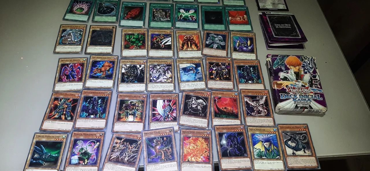 Deck inicial de Kaiba Yu-Gi-Oh! completo - Foto 4