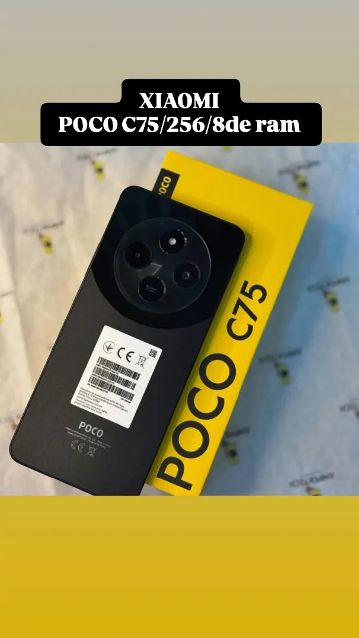 Xiaomi POCO C75/256/8de ram