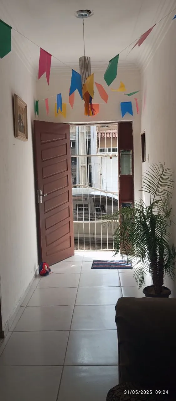 Casa para temporada com decoração festiva