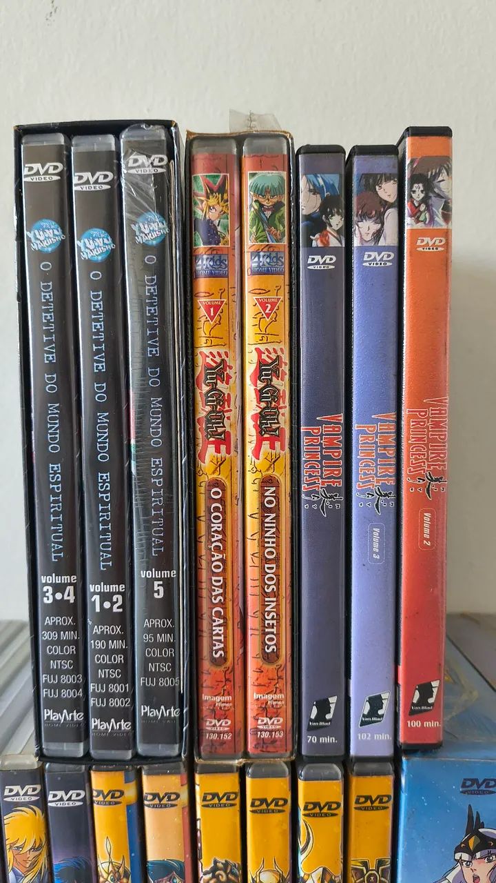Coleçao completa Dvds Cavaleiros do Zodíaco + Dvds Animes + brinde , Playart - Foto 4