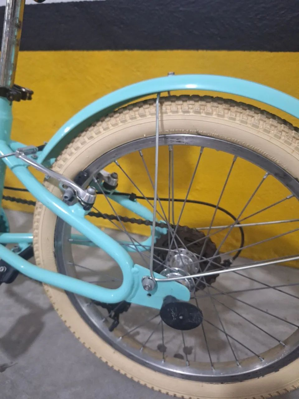 Bicicleta Infantil mova!!! Aro 20 com marchas marca Decathlon - Foto 4