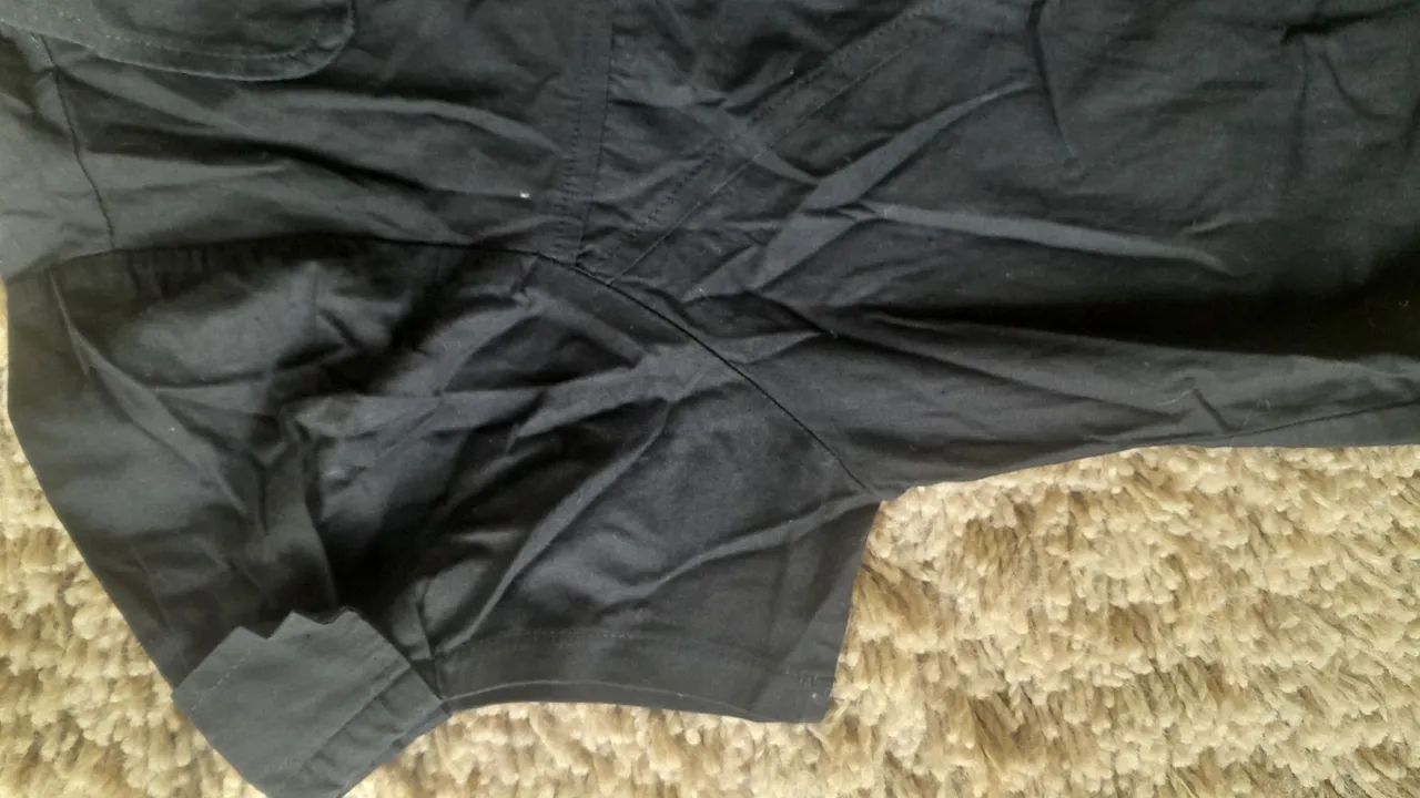 Macacão Preto com Cinto Animal Print - Foto 3