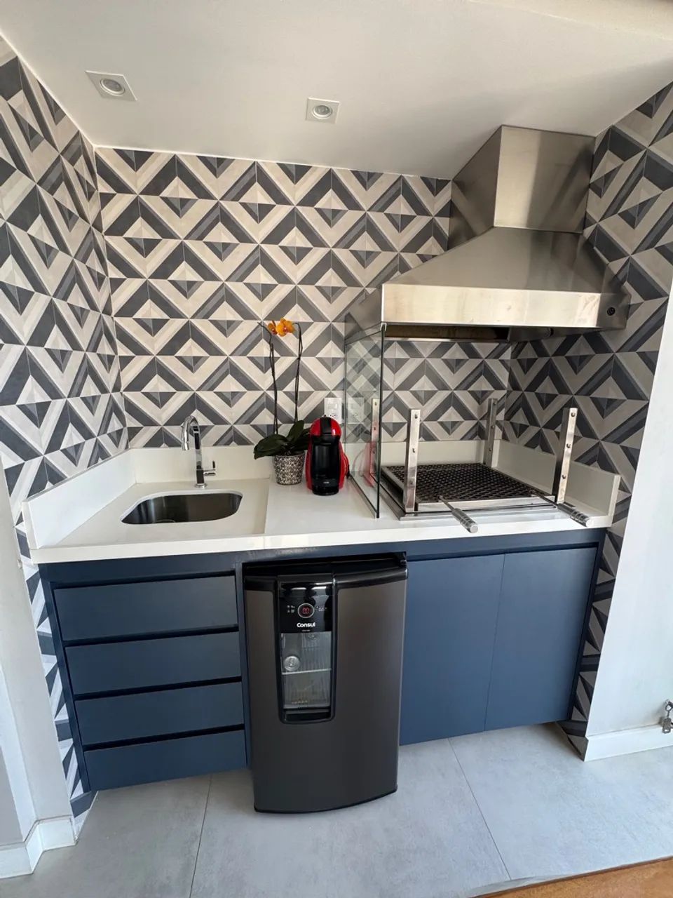 Apartamento 83m 3 dormitórios sacada com churrasqueira a carvão  - Foto 12