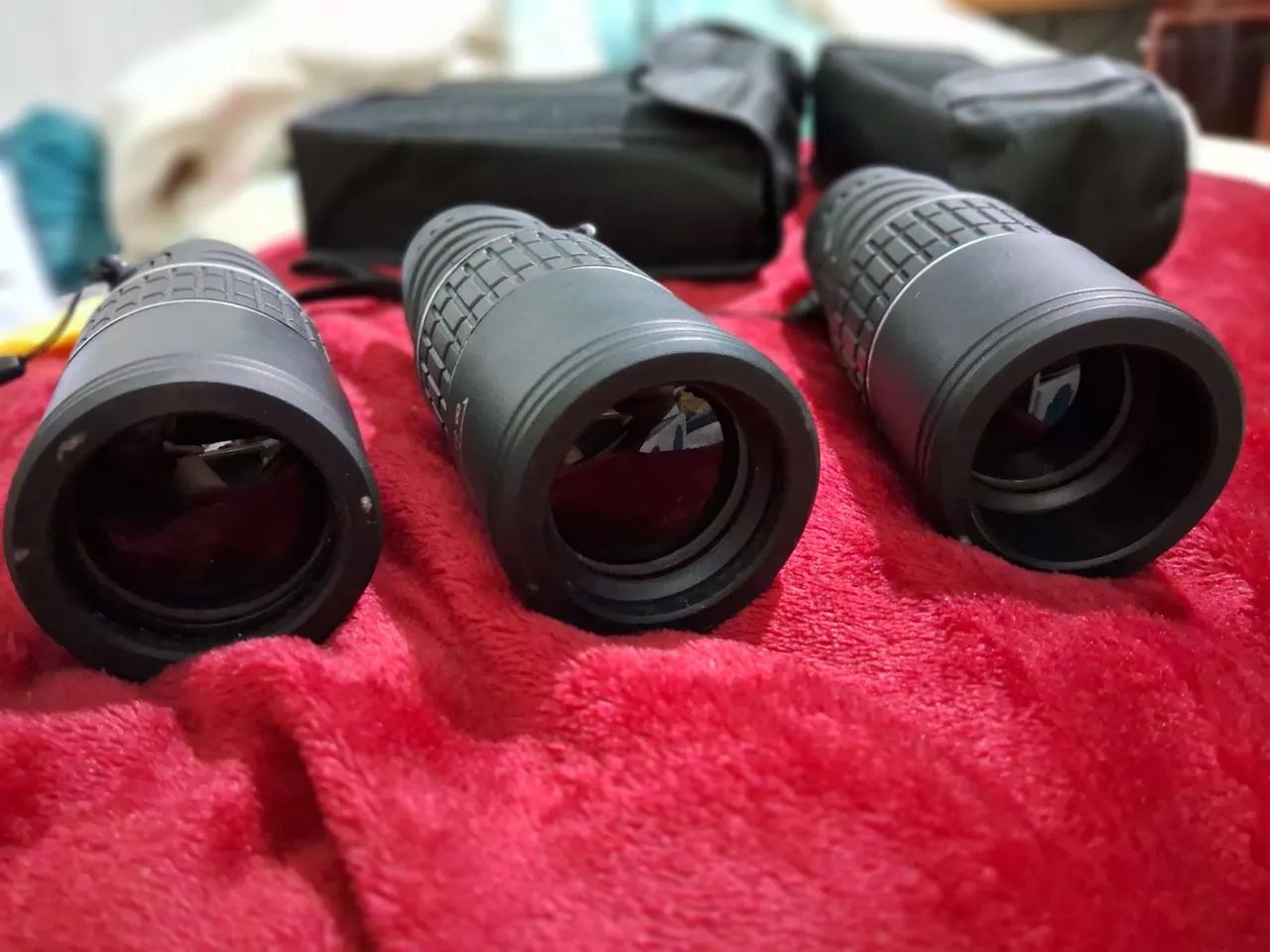 Três monóculos em ótimo estado da marca Zem - Foto 3