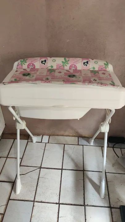 Kit banheira com trocador 