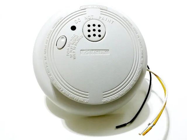 Alarme de fogo e fumaça USI sem fio com testador - Foto 2