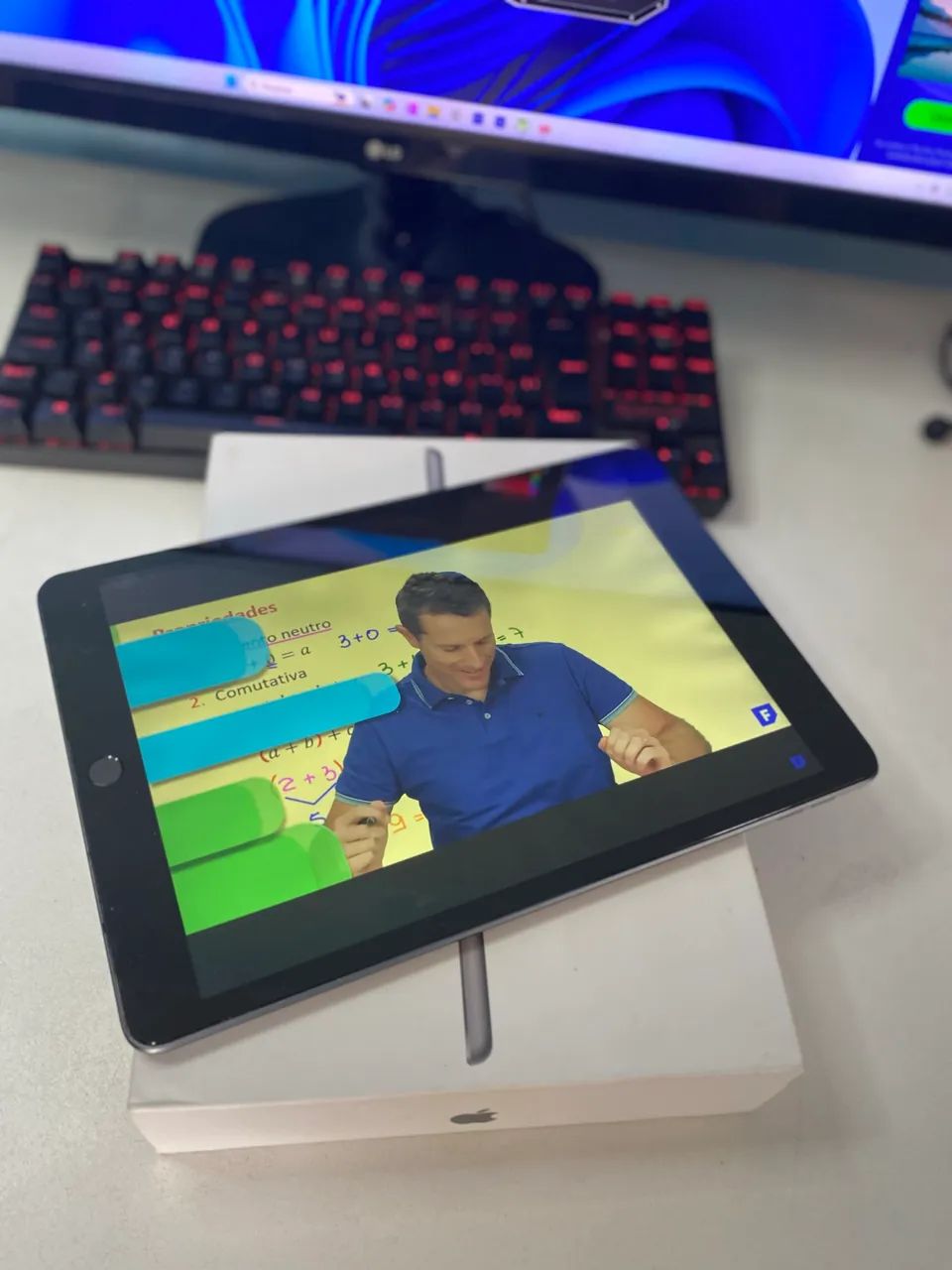 Ipad 9  + teclado sem fio - Foto 3