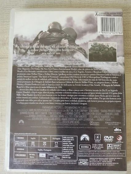 Dvd O Resgate Do Soldado Ryan - Tom Hanks (Usado) - Foto 2