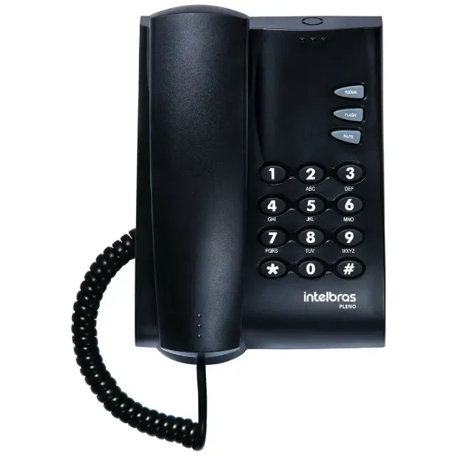 Telefone com fio intelbras pleno