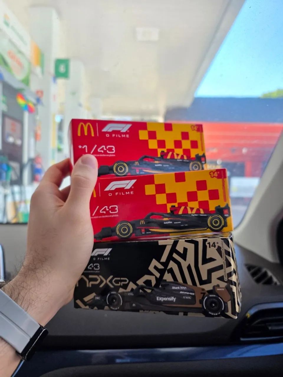Miniatura F1 do Mcdonalds Aceito Cartão e Parcelo