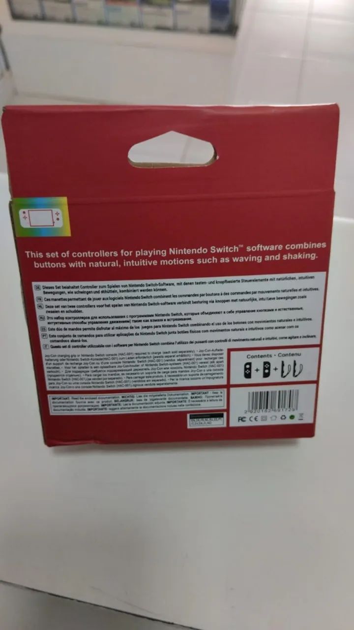 Controle NINTENDO SWITCH Joy Con Par - Foto 4