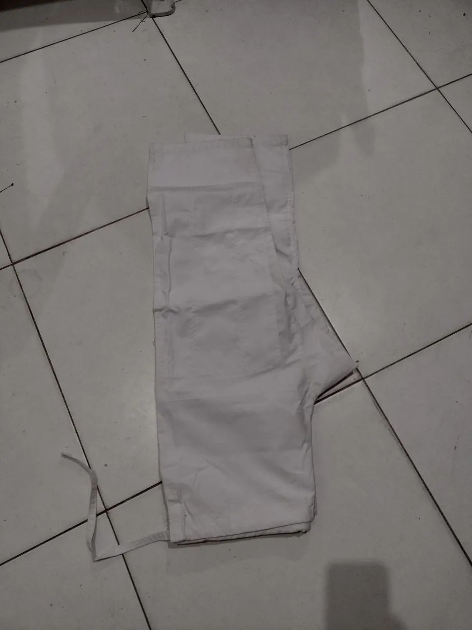 Calça de JiuJitsu A1 Azul e Branco modelo Atama - Foto 4