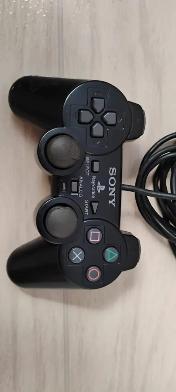 Controle Série A PS2 DualShock 2 Original