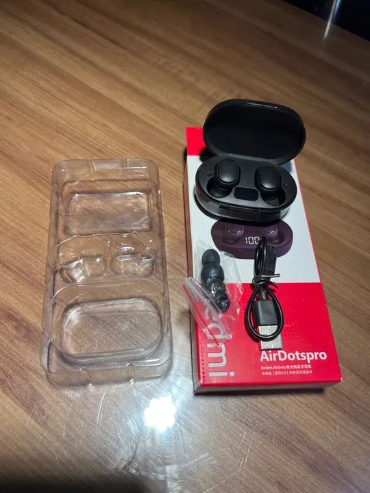 Fone De Ouvido Sem Fio Xiaomi Redmi Airdots 2 100% Original - Foto 2
